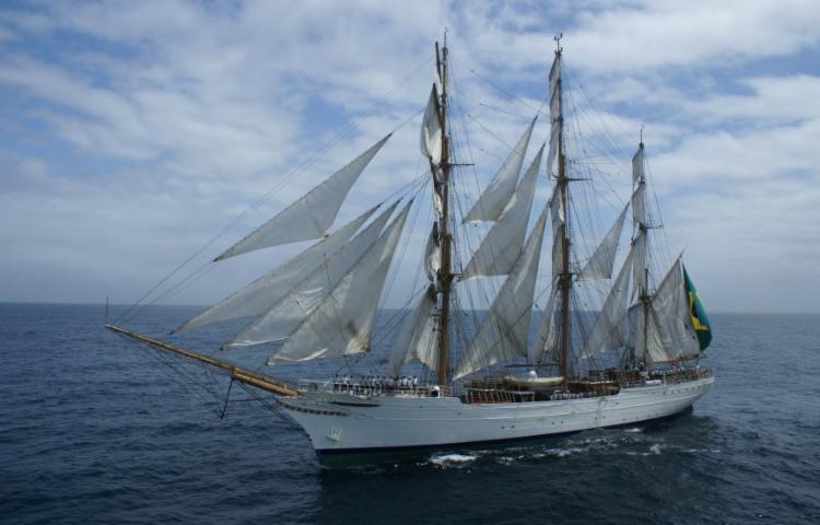 Navio-veleiro Cisne Branco estará aberto à visitação no Porto de Salvador