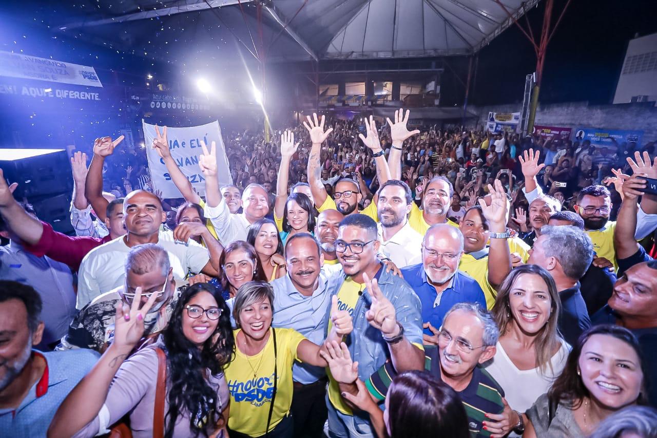 Camaçari: PSDB apresenta vereadores recém-filiados e oficializa apoio à reeleição de Elinaldo