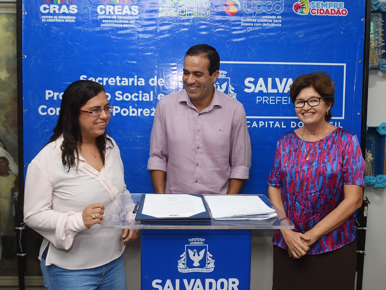 Prefeitura e Osid firmam parceria para inclusão digital e reforma da unidade para idosos