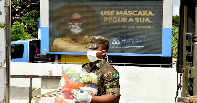 Salvador terá distribuição gratuita de três milhões de máscaras à população