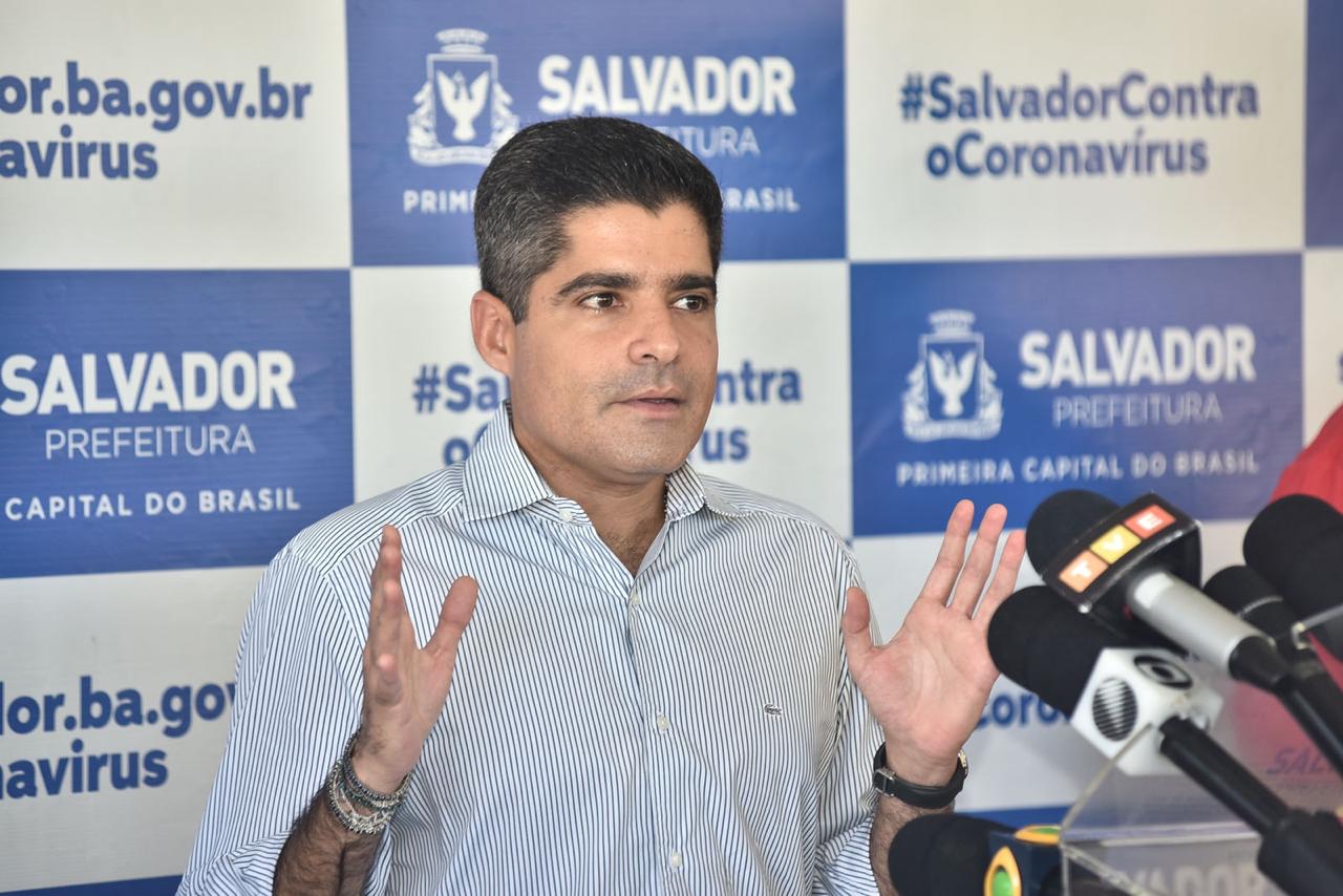 ACM Neto prorroga mais medidas de prevenção ao coronavírus em Salvador