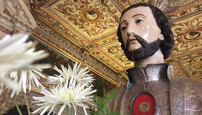 Relíquia do padroeiro de Salvador está exposta para veneração pública na Catedral