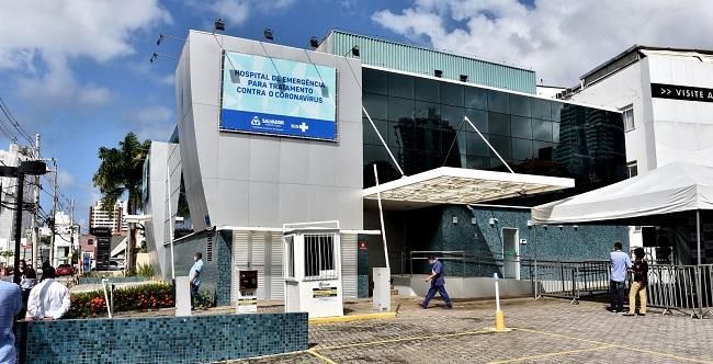 Hospital exclusivo para covid-19 em Salvador recebe primeiros pacientes