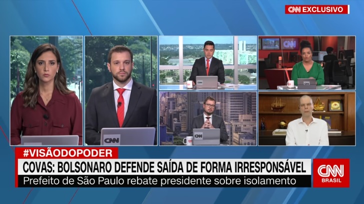 CNN Brasil cita reabertura de parte do comércio de Feira de Santana como exemplo