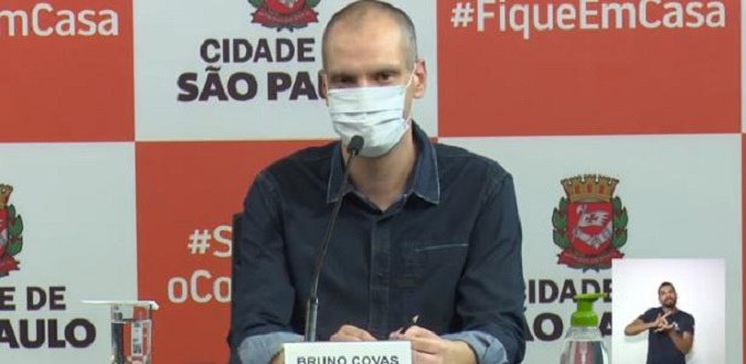 Prefeito de São Paulo esta positivo para coronavírus
