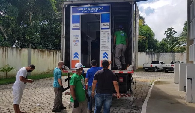 Hospitais de Itabuna e Ilhéus vão receber túneis de desinfecção