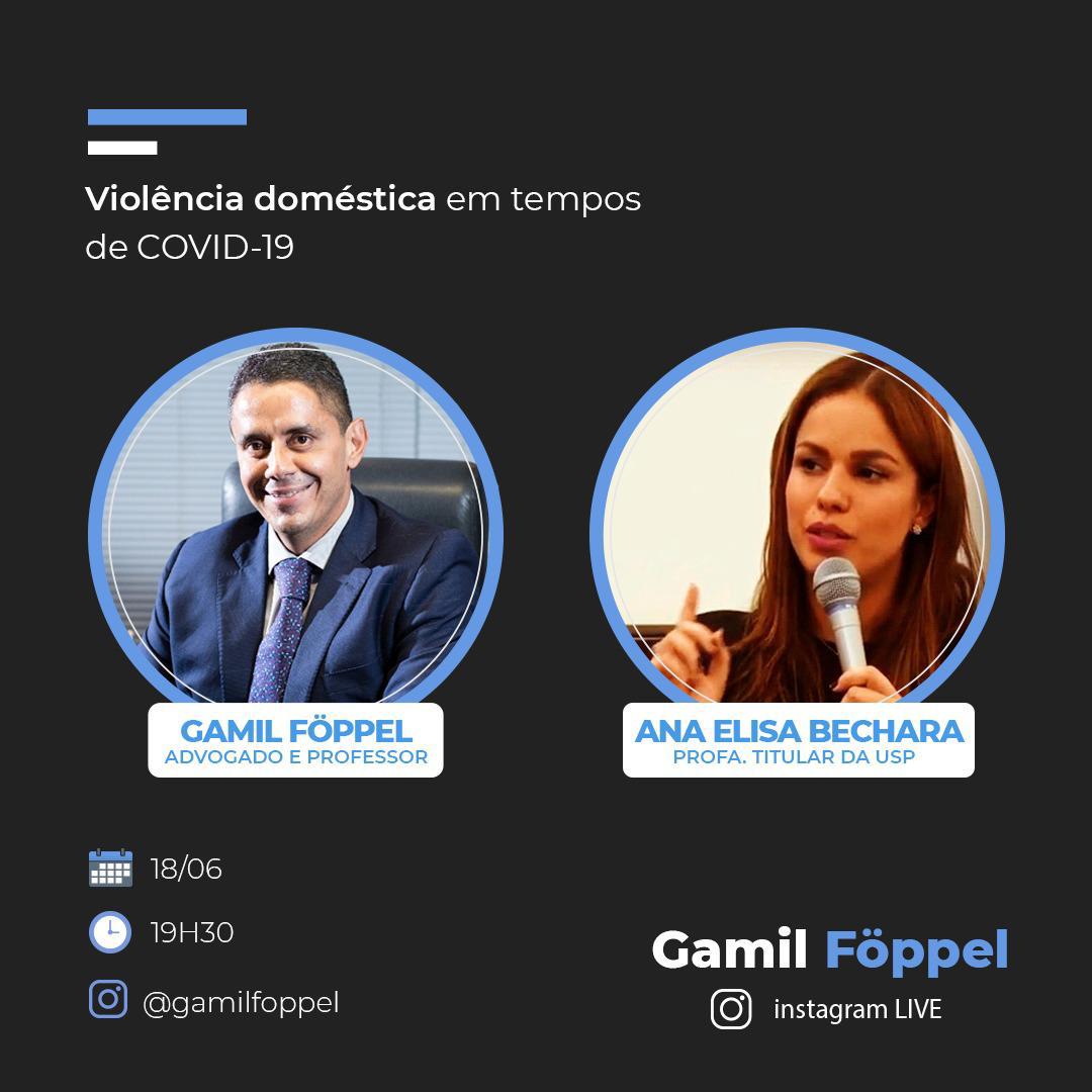 Juristas farão “live” sobre violência doméstica durante a pandemia