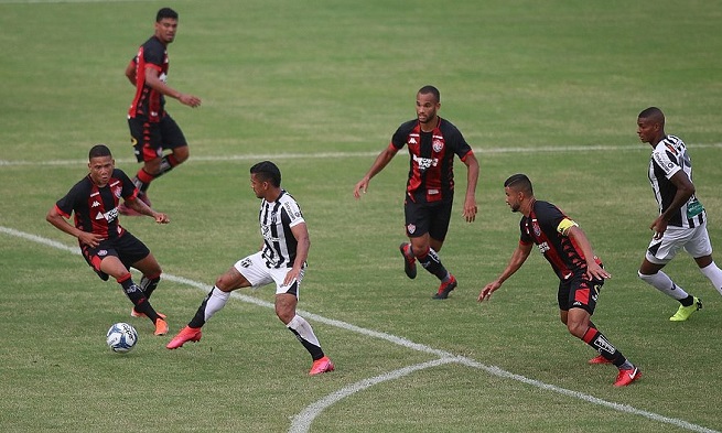 Vitória leva 1×0 do Ceará e está fora da Copa do Nordeste; veja o gol