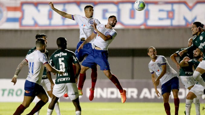 Bahia e Palmeiras empatam em 1 a 1 em Pituaçu; veja os gols