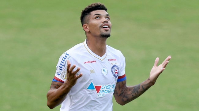 Bahia vence o Bragantino por 2 a 1 em Pituaçu; veja os gols