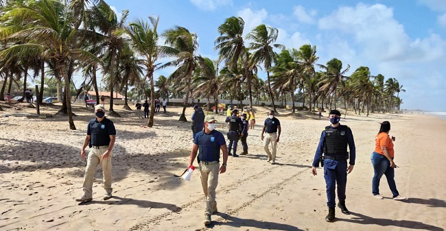 Salvador terá fiscalização intensa da reabertura das praias nesta segunda