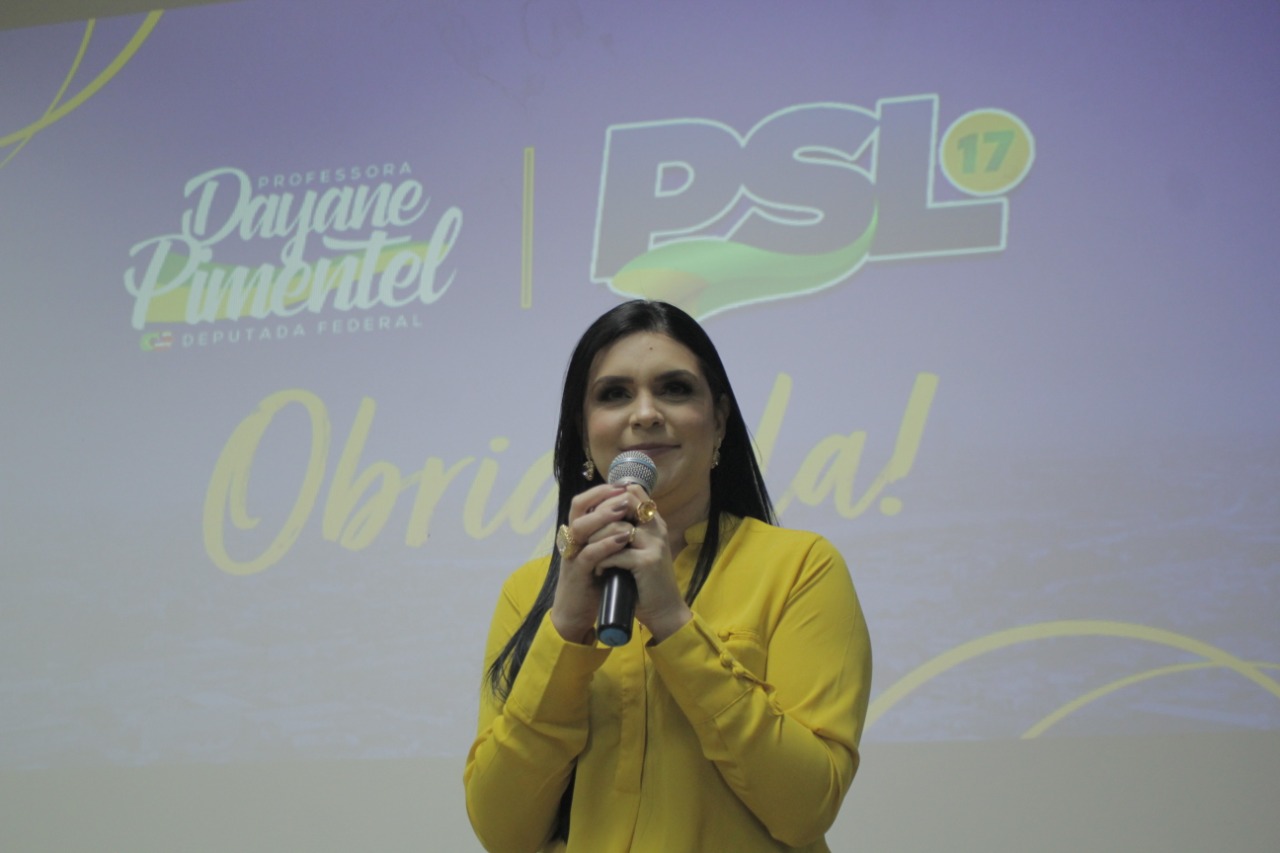 PSL confirma candidatura de Dayane à Prefeitura de Feira