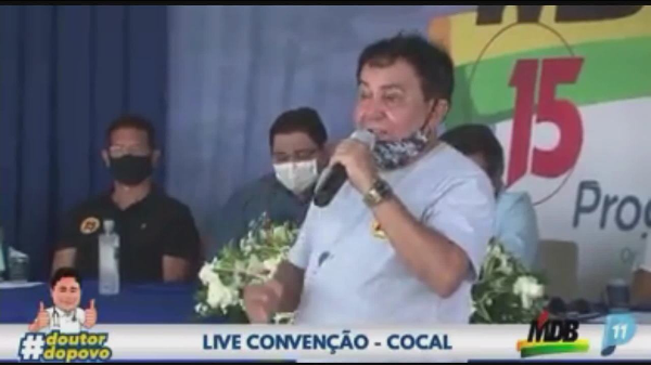 Preso 2 vezes por roubo, ex-prefeito de Cocal (PI) admite crimes em convenção