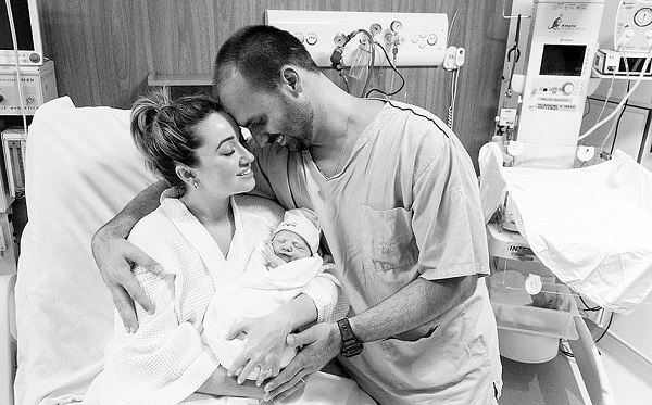 Nasce Geórgia, primeira filha de Heloísa e Eduardo Bolsonaro