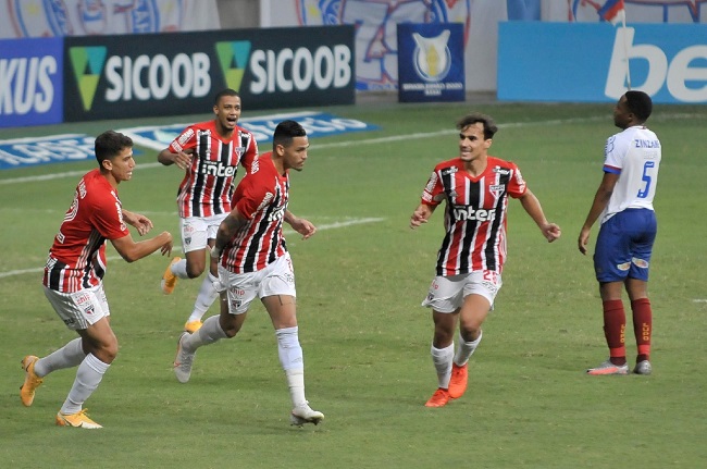 Série A: Bahia leva 3 a 1 do São Paulo; veja os gols