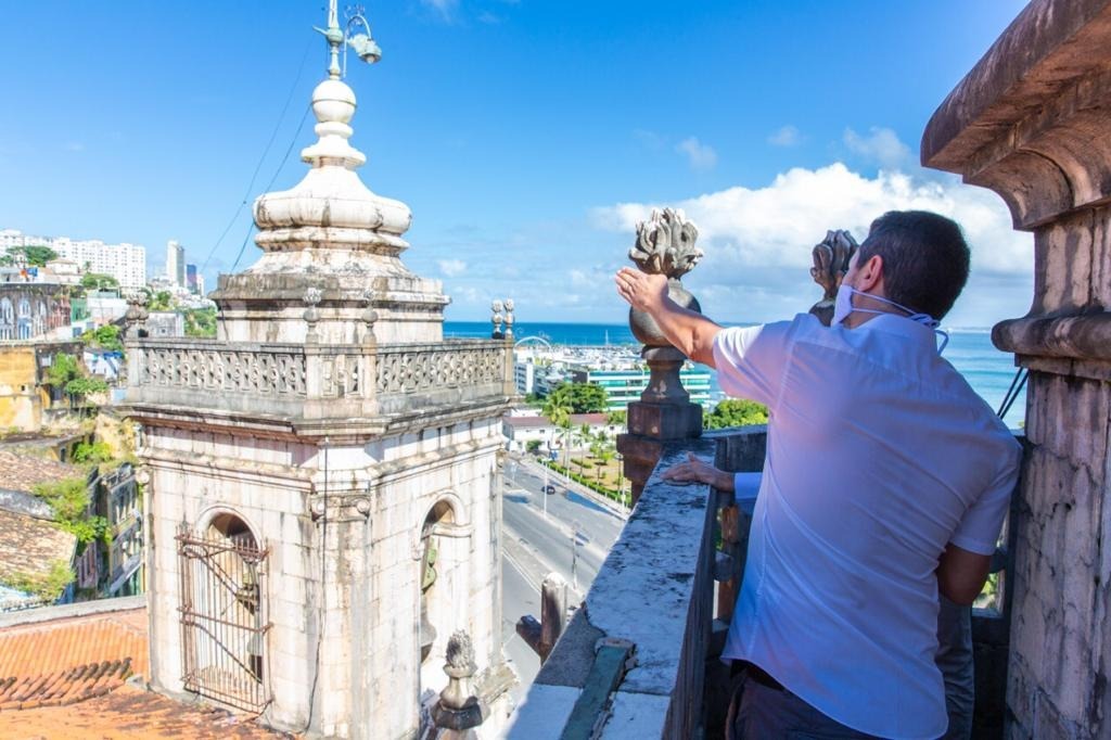 Projeto da SETUR-BA reativa 16 sinos da Basílica da Conceição da Praia