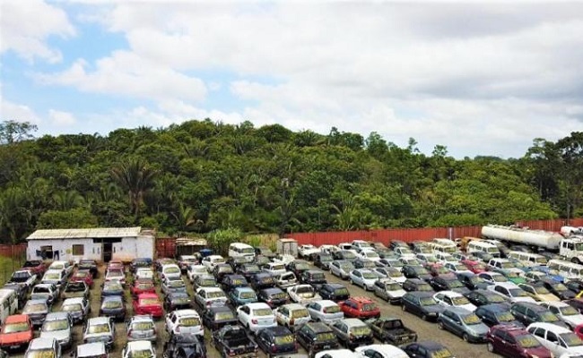 PRF fará leilão online com 1,3 mil veículos na Bahia