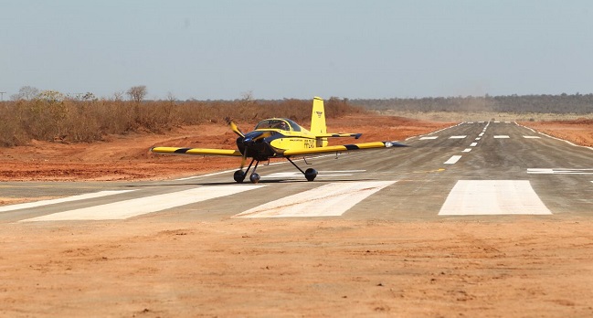 Aeródromo de Cocos é reclassificado como privado e ampliará estrutura