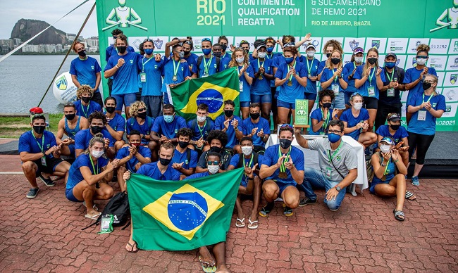 Brasil conquista o Sul-Americano de Remo com 24 medalhas