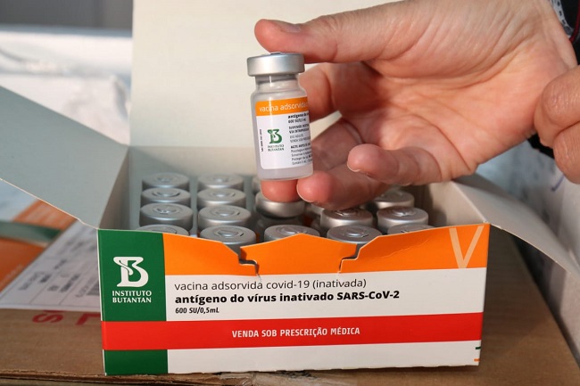 Butantan entrega mais 1,5 milhão de doses de CoronaVac ao Ministério da Saúde
