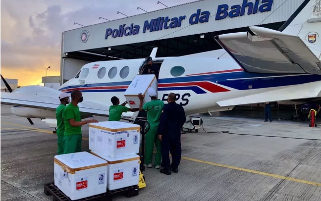 Ministério da Saúde envia mais 165,6 mil doses de vacina para a Bahia