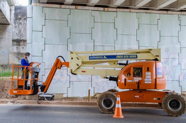 Prefeitura de Camaçari revitaliza Viaduto da Cascalheira