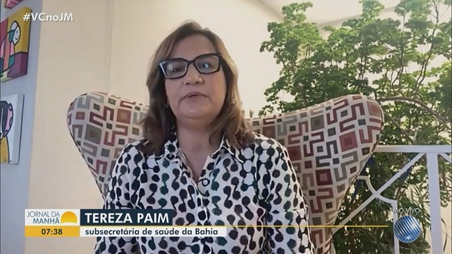 Tereza Paim diz que mais de 300 pessoas aguardam por leitos de UTI na Bahia