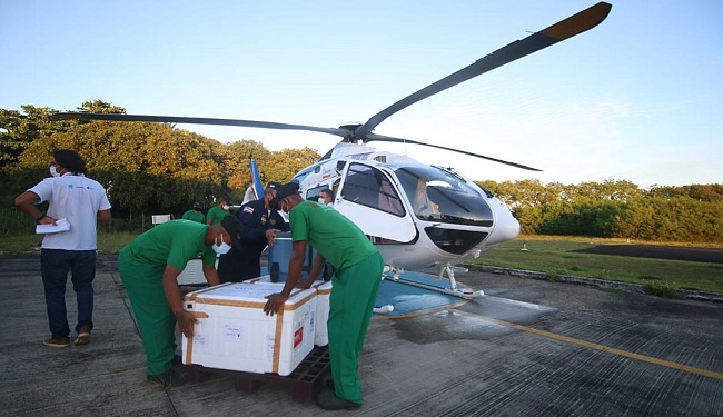 Ministério da Saúde envia mais 308 mil doses de vacinas para a Bahia