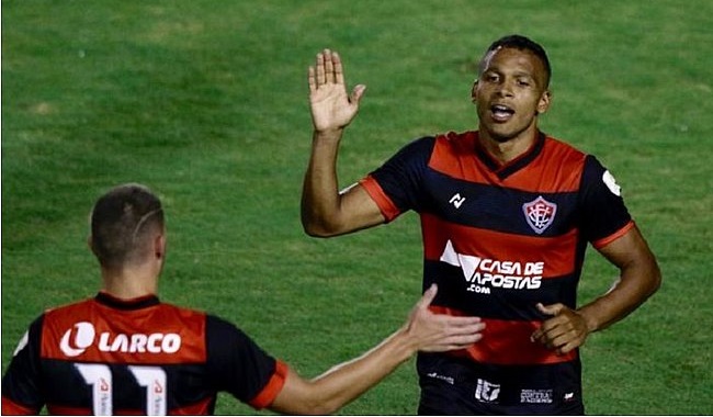Vitória bate o Rio Branco por 2 a 0 pela Copa do Brasil; veja os gols