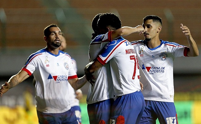 Bahia aplica 4 a 1 no Manaus pela Copa do Brasil; veja os gols