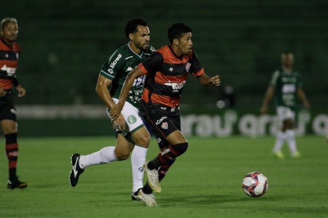 Vitória empata em 1 a 1 com o Guarani-SP na estreia da Série B