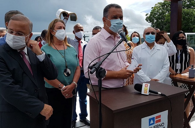 Rui Costa anuncia a instalação de três usinas de oxigênio na Bahia