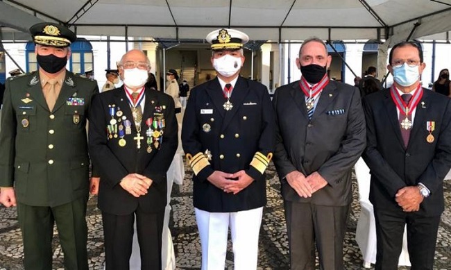 Cerimônia militar no 2º Distrito Naval marca os 156 anos da Batalha de Riachuelo