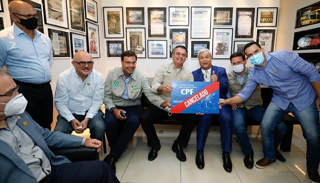 Bolsonaro comemora morte de Lázaro Barbosa: “CPF cancelado”