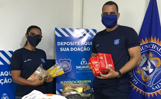 Guarda Civil de Salvador celebra 13 anos com entrega de doações