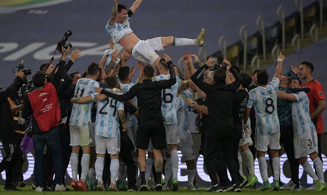 Argentina vence o Brasil por 1 a 0 e conquista a Copa América; veja o gol