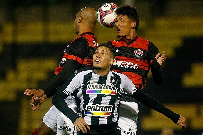 Série B: Vitória perde por 1 a 0 para o Botafogo; veja o gol