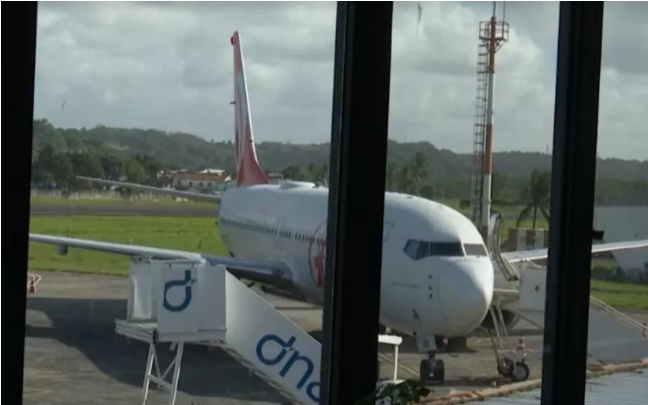 Avião bate em outra aeronave durante manobra no Aeroporto de Ilhéus