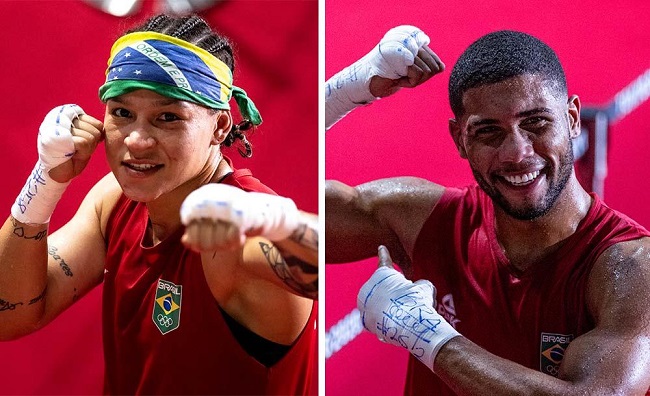 Baianos Beatriz Ferreira e Hebert Conceição vão disputar o ouro no boxe em Tóquio