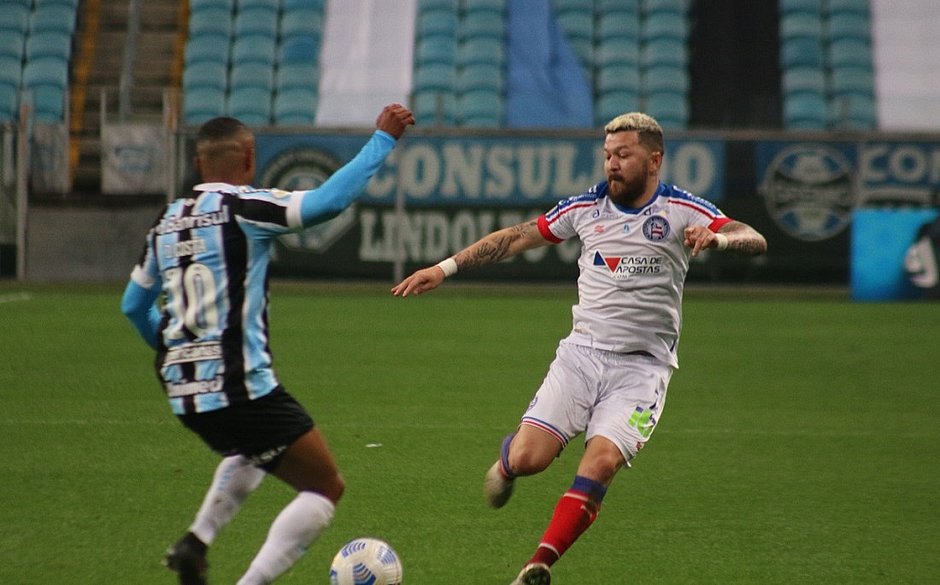 Série A: Bahia perde para o Grêmio por 2 a 0; veja os gols