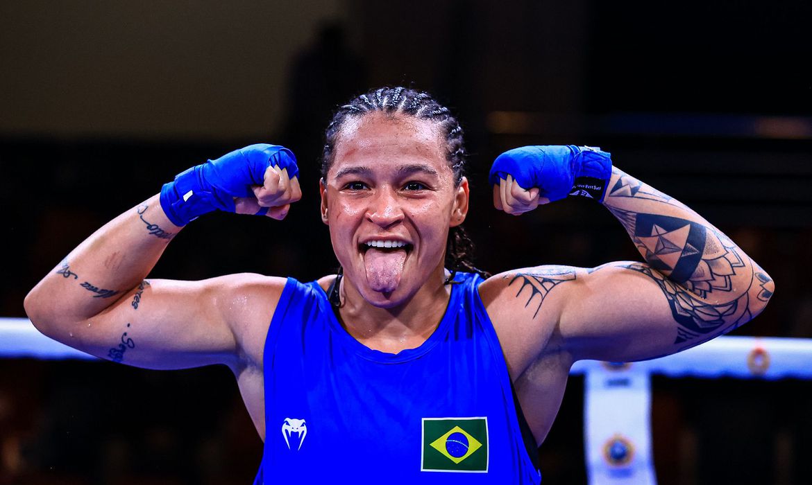 Baiana Bia Ferreira conquista ouro no Mundial Militar de Boxe