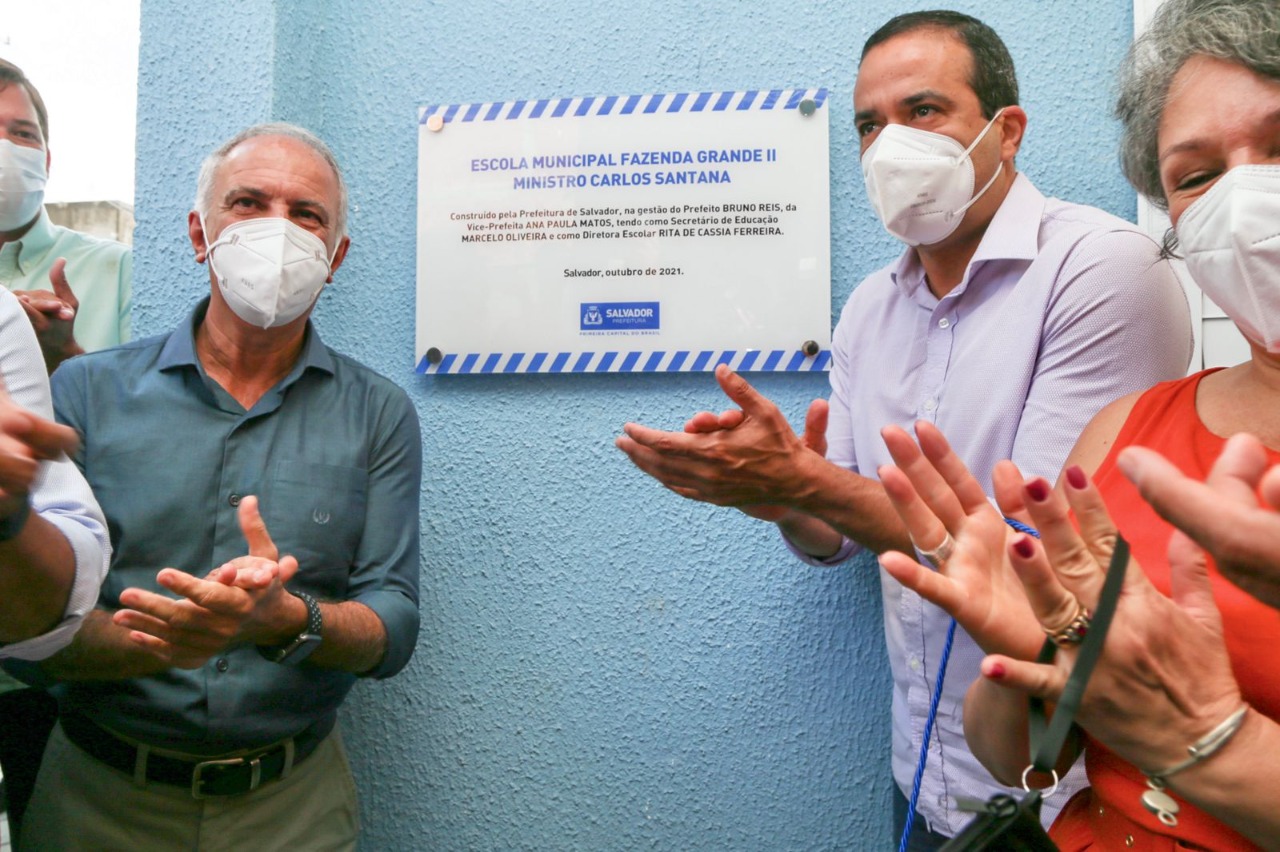 Fazenda Grande II ganha nova escola reconstruída pela Prefeitura