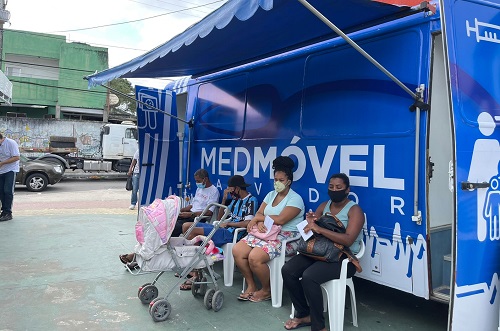 Salvador inicia serviço móvel de vacinação contra Covid-19 em comunidades