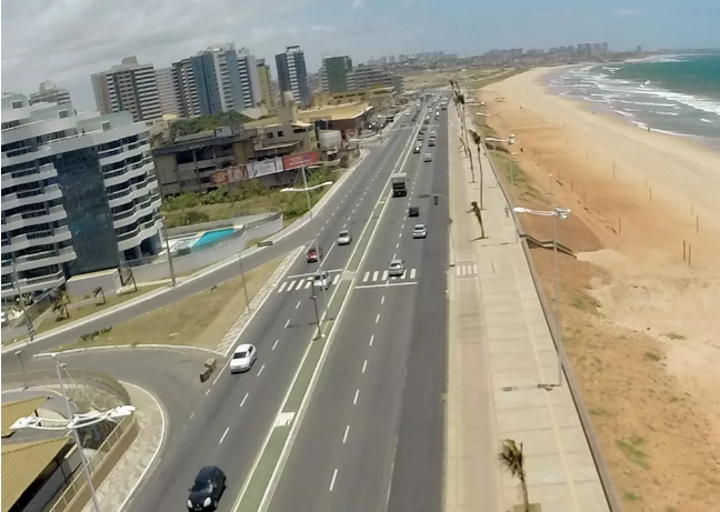 Trecho da orla de Salvador terá trânsito interditado na manhã de domingo