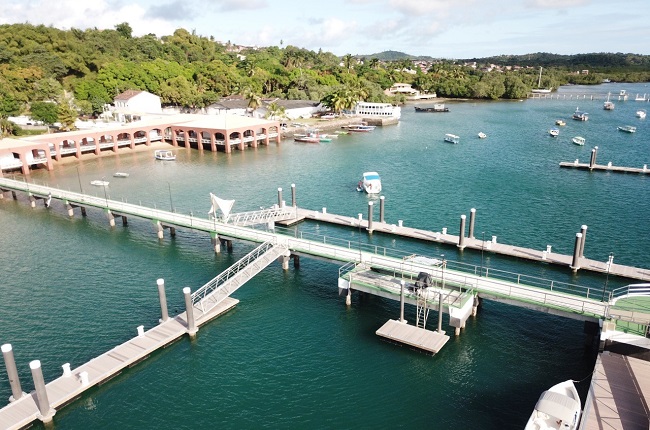Nova base náutica de Itaparica impulsiona turismo na Baía de Todos-os-Santos