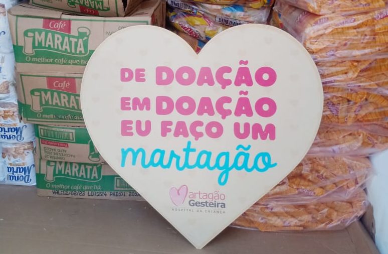 Martagão recebe doação de 1200kg de alimentos da Ação da Cidadania