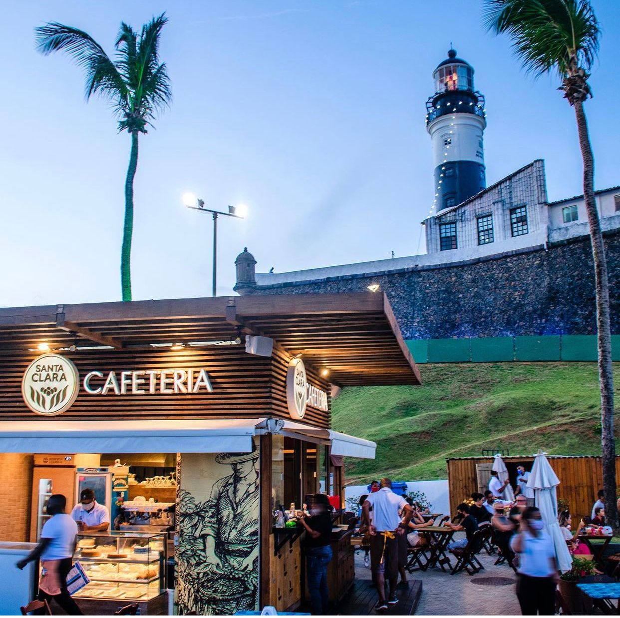 Cafeteria no Farol da Barra anuncia programação especial de Carnaval