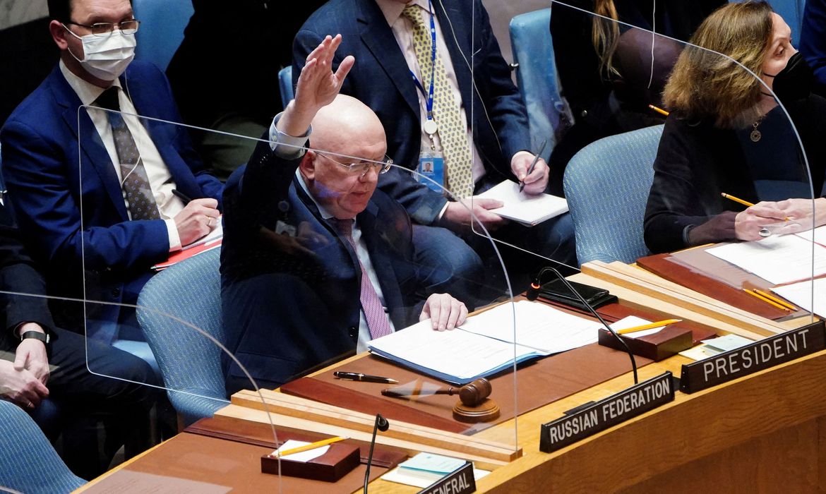 Rússia veta resolução do Conselho de Segurança da ONU sobre a Ucrânia