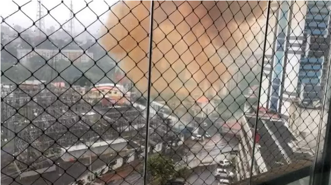 Explosão em subestação da Coelba na Federação deixa bairros sem energia