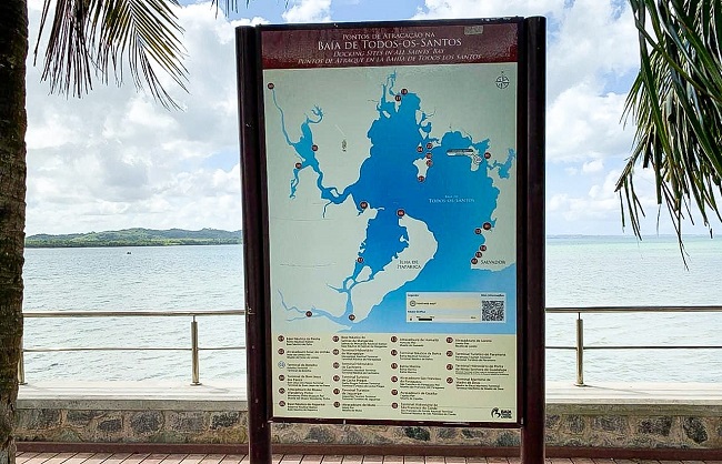 Setur implanta nova sinalização turística no entorno da Baía de Todos-os-Santos
